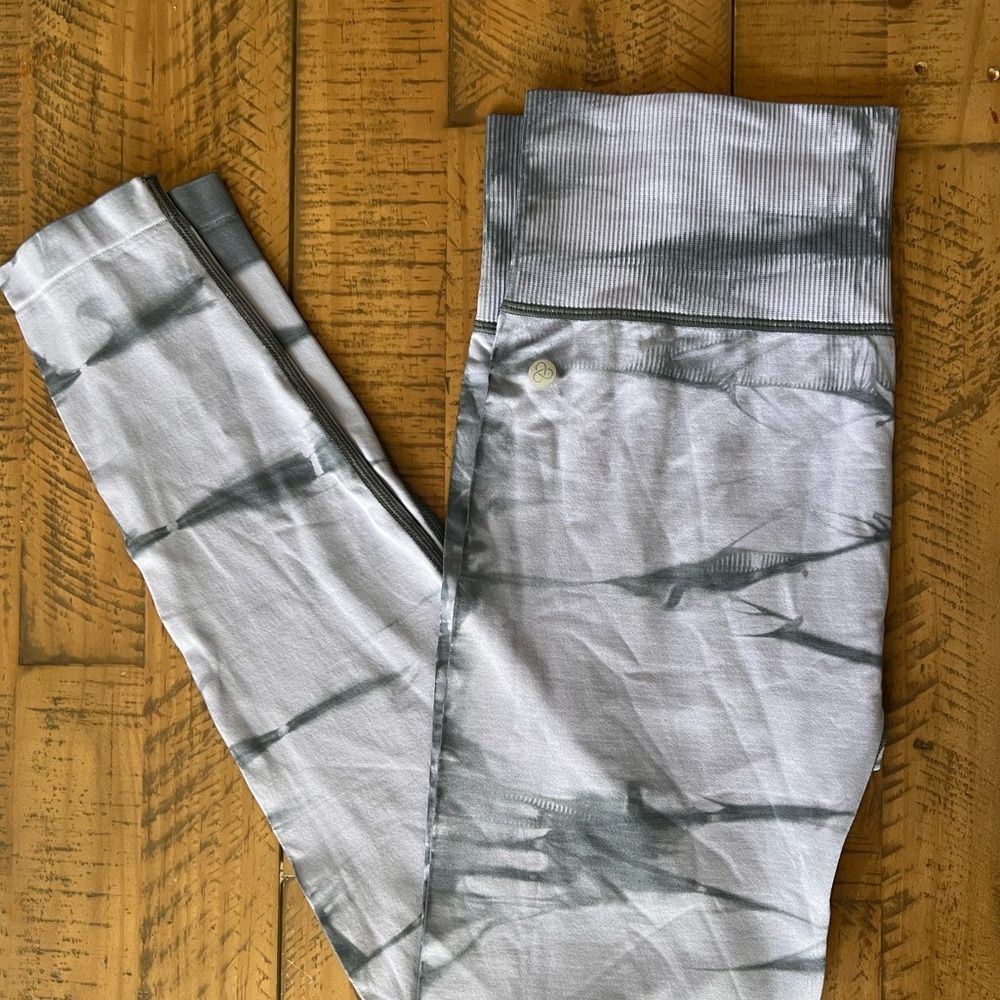 Zella BNWOT seamless ankle leggings sz Small purple NEW pull on hi waist